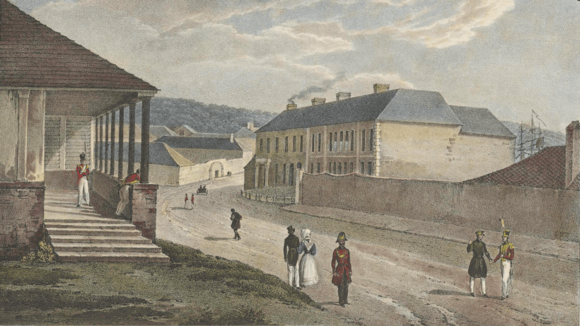 Old Sydney Gaol, George Street, Sydney, New South Wales 1833, Johannes Werner, Alexis Nicolas Noël, Female Factory Online